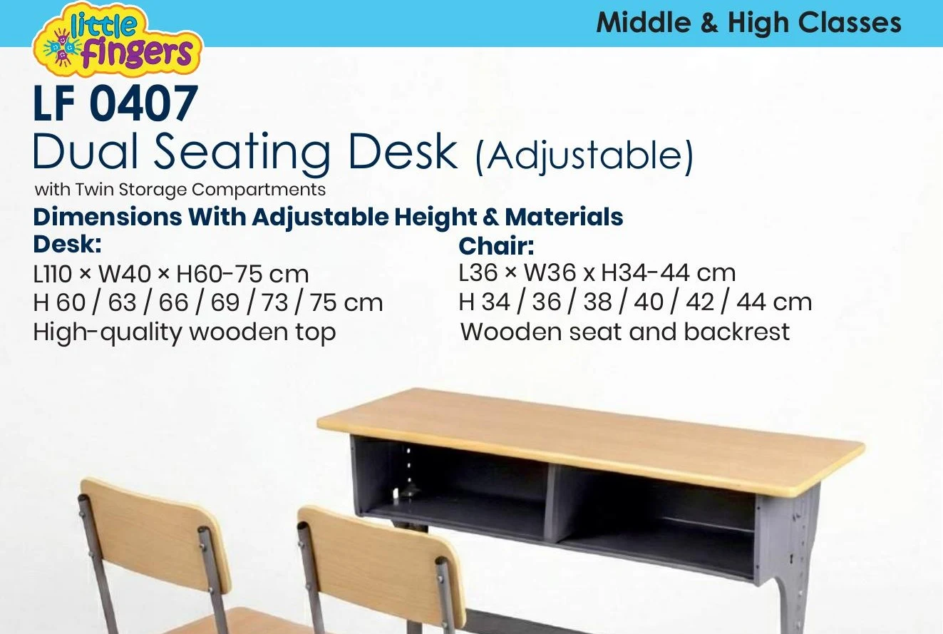AP0407 - Dual Seating Desk