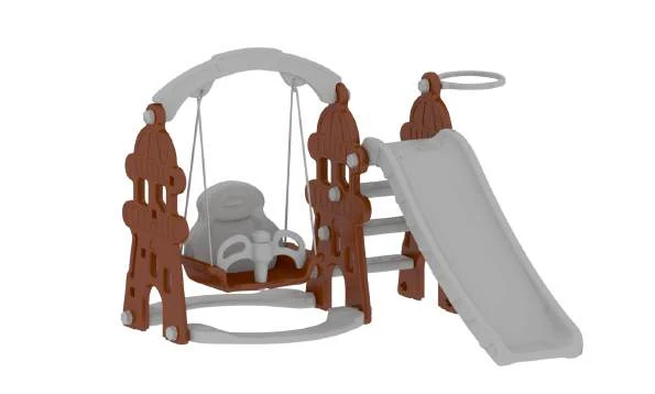 AP922 - Castle Slide with Swing